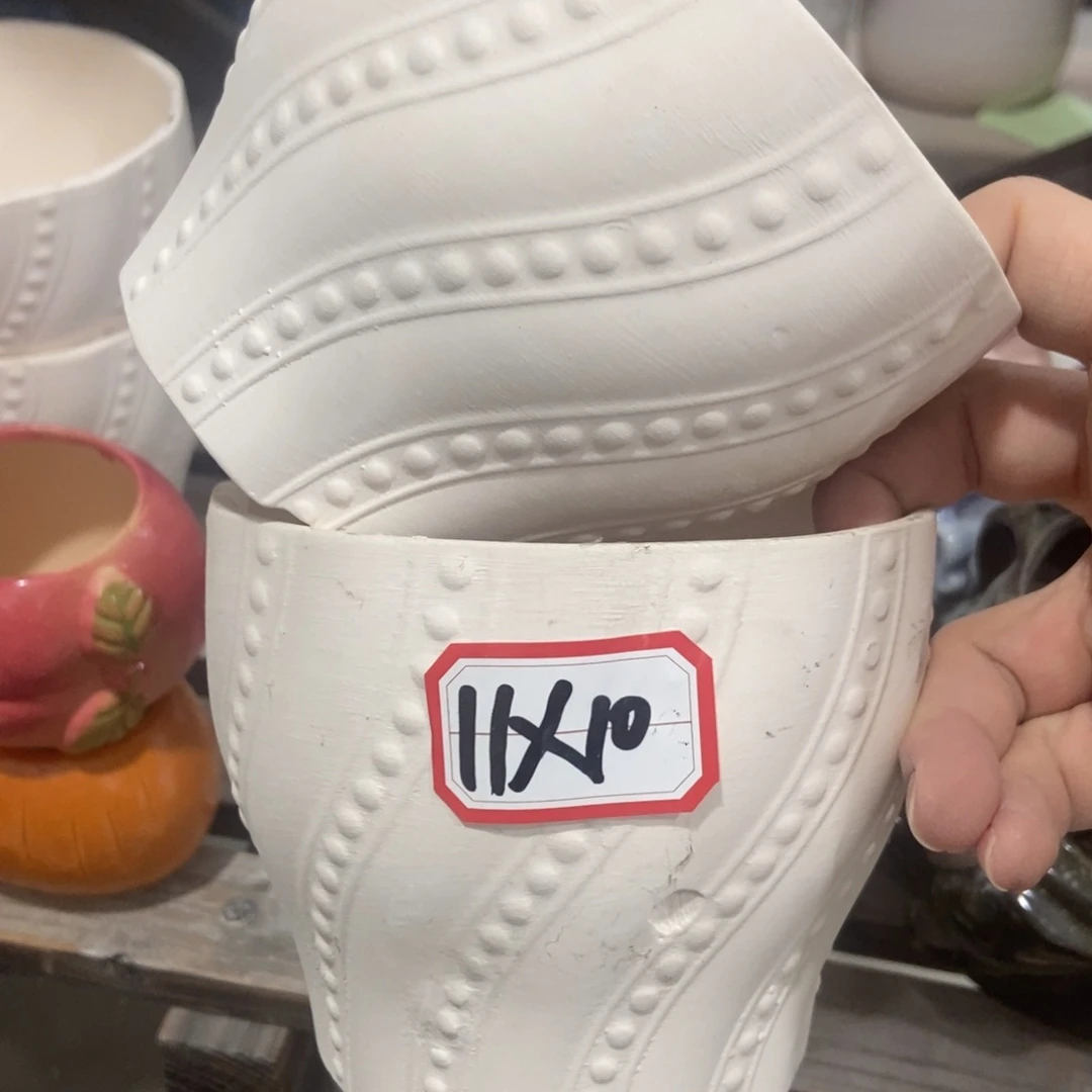 红陶高温陶瓷花盆