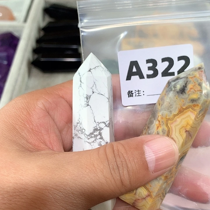 天然水晶柱子A322未镶嵌水晶骑****布