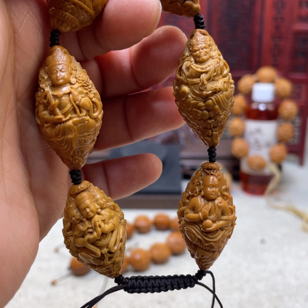 橄榄核吊坠橄榄核雕