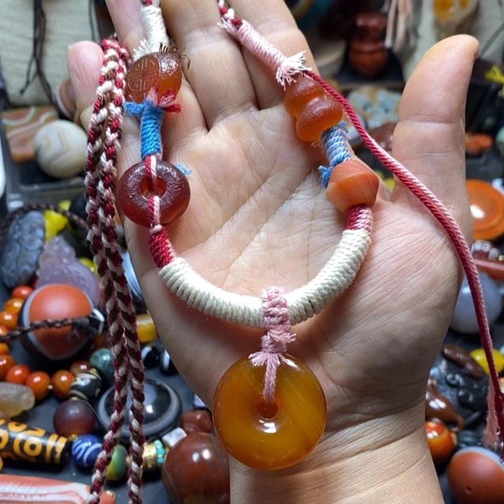 玛瑙/玉髓未镶嵌手链