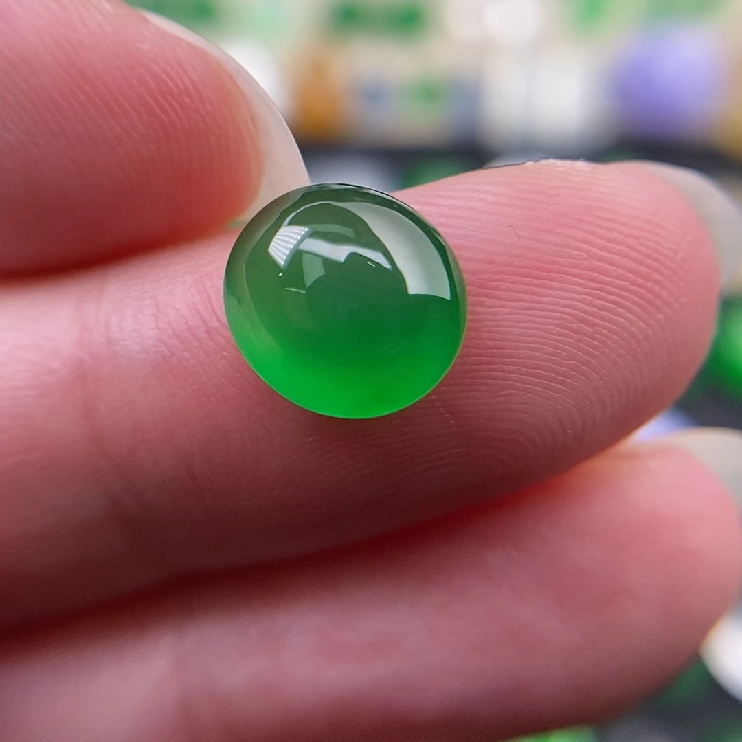 定制翡翠未镶嵌茶*翡翠