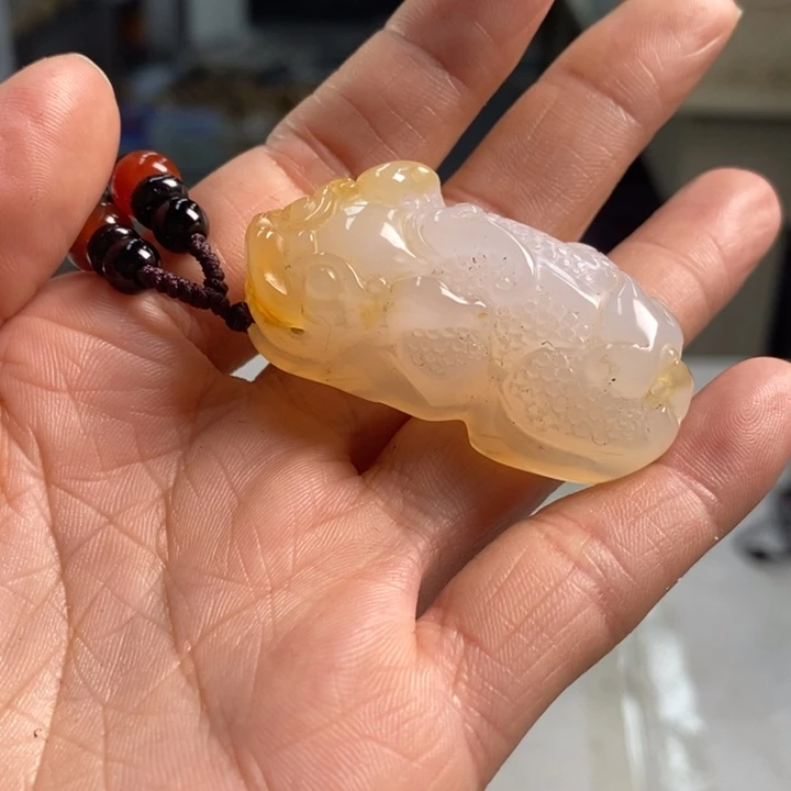 玛瑙/玉髓吊坠(不含链)未镶嵌