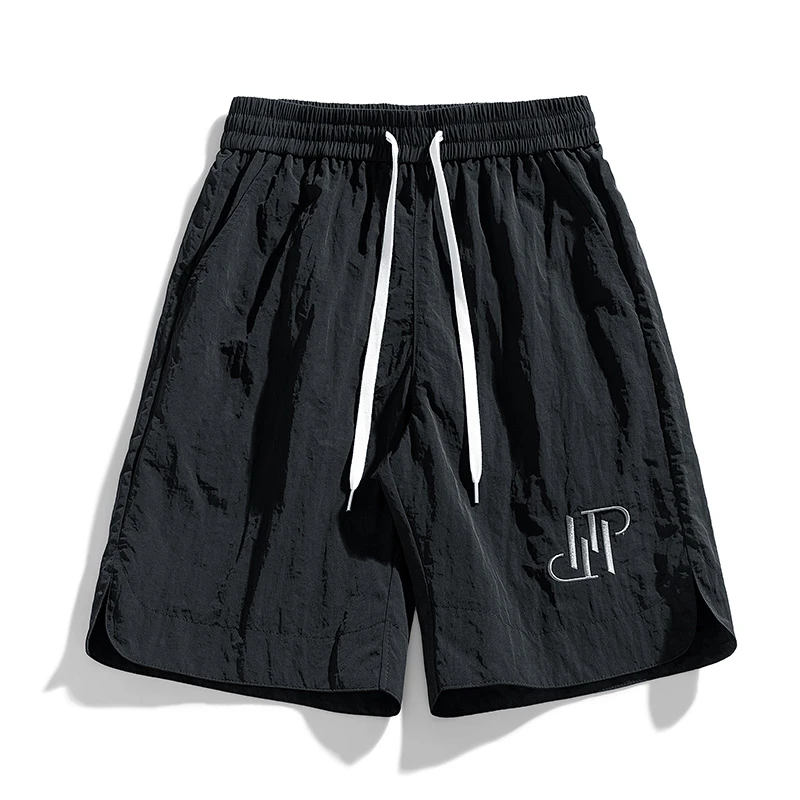 蝈蝈原创大码男装粉丝福利刺绣短裤