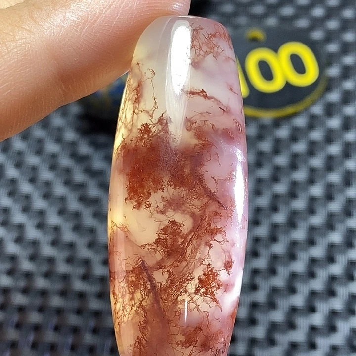 夜***神玛瑙/玉髓未镶嵌颈饰