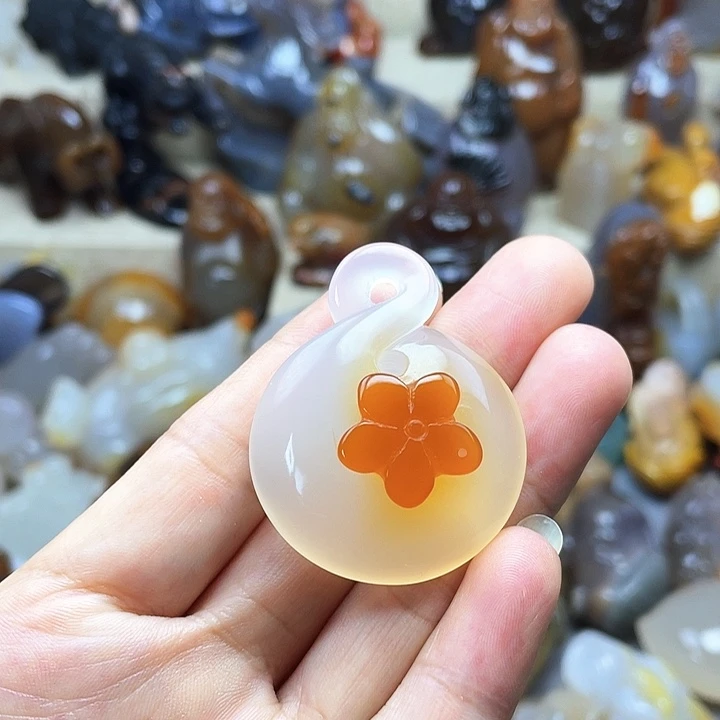 玛瑙/玉髓饰品未镶嵌