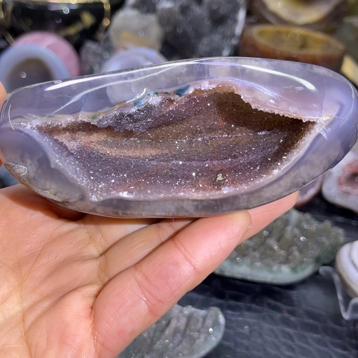 水晶未镶嵌珠宝半成品