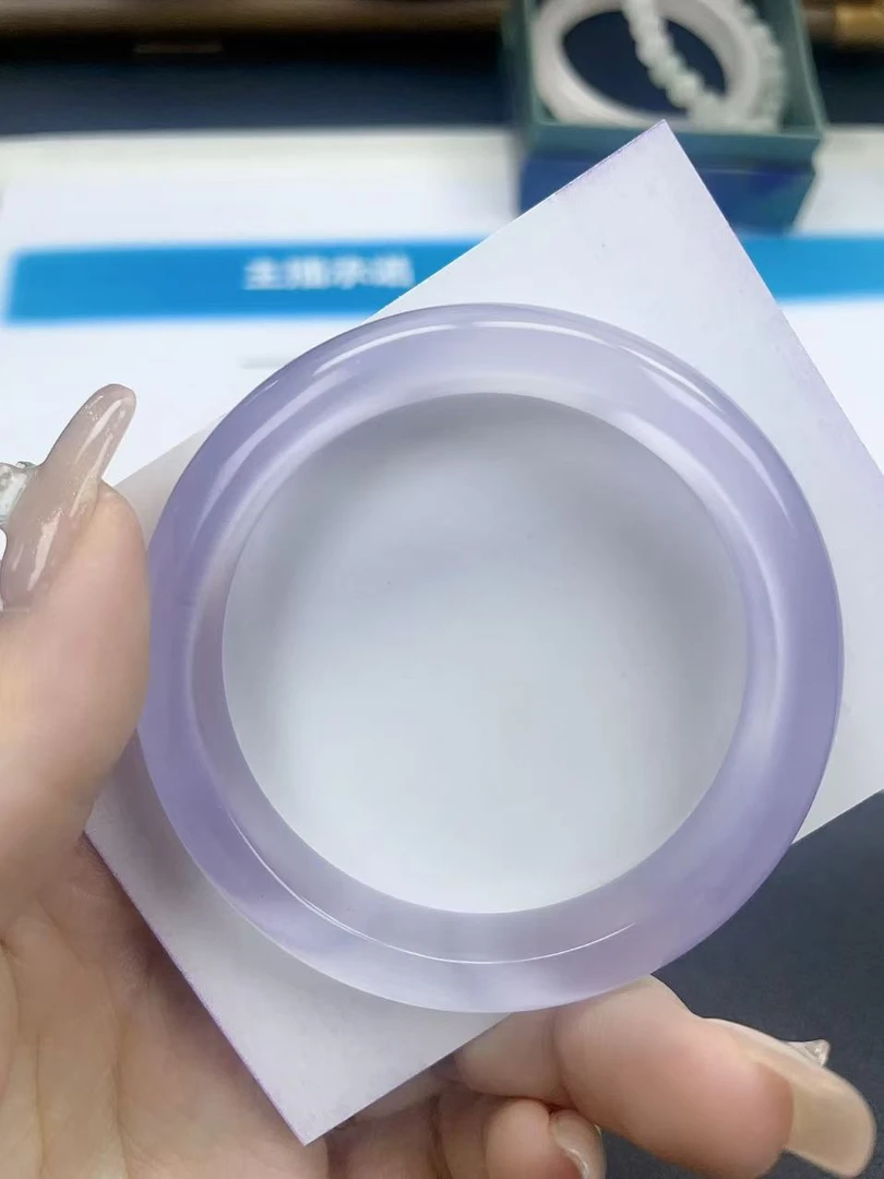 手镯 【高货冰冰紫】高贵优雅 51-64圈口