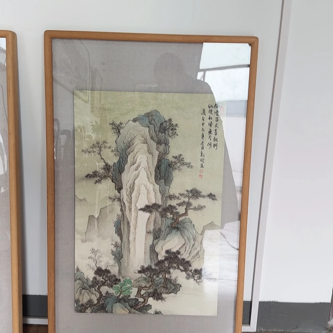 国画霍新娇山水画100✖️60cm