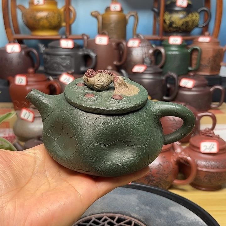 茶壶紫砂微瑕不带证书礼盒200cc