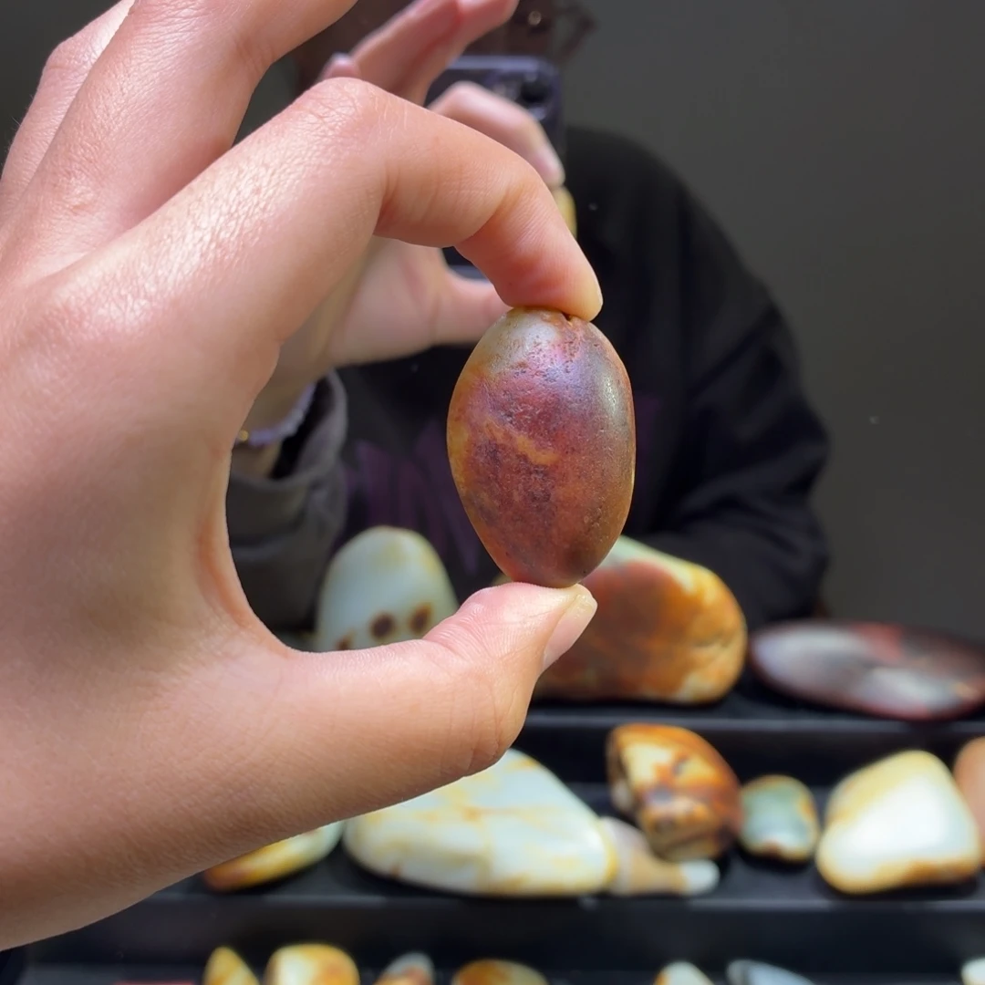 和田玉未镶嵌挂件43