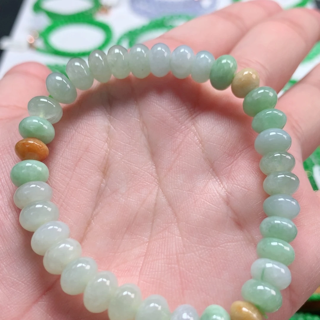 翡翠未镶嵌手链翡翠