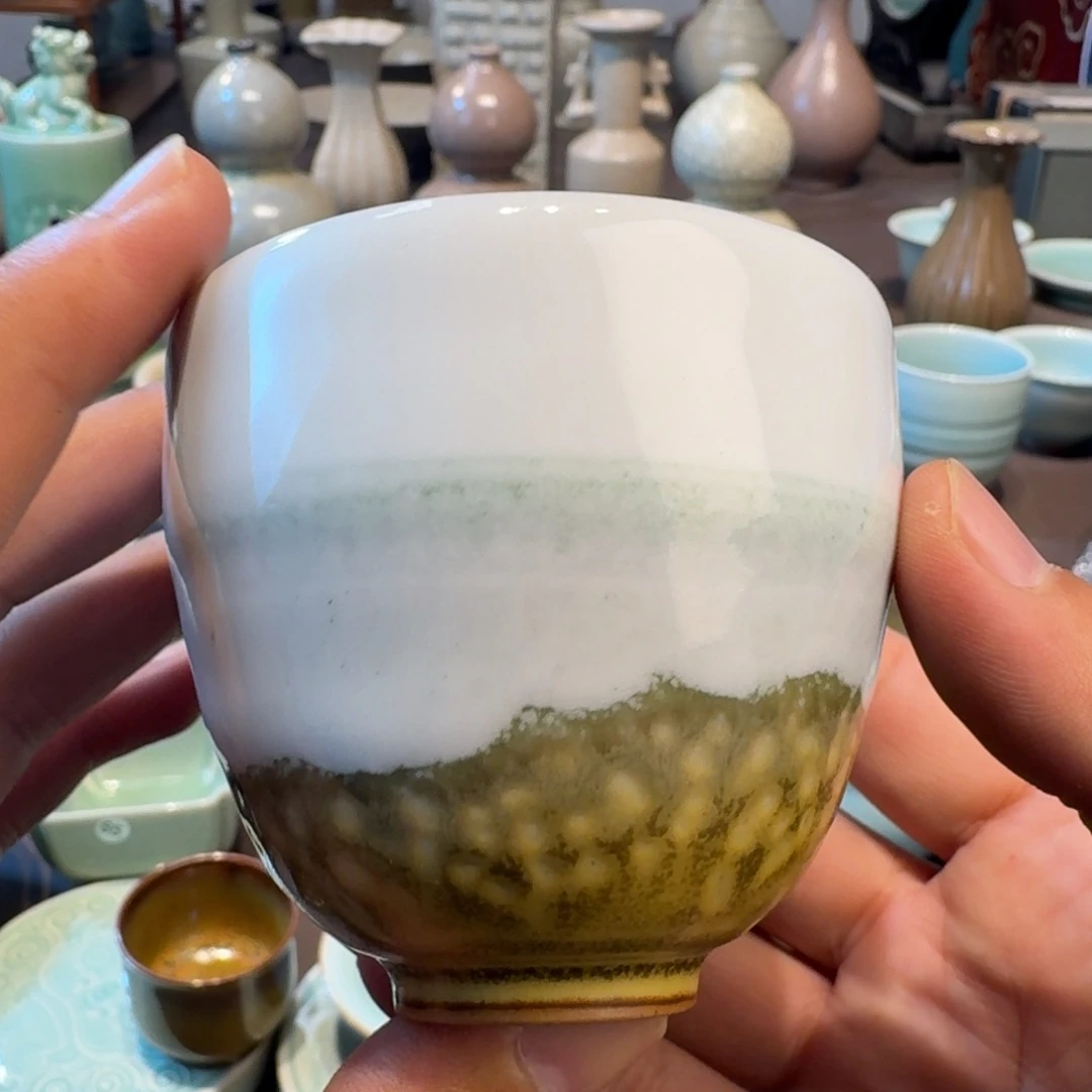 龙泉青瓷茶具微瑕