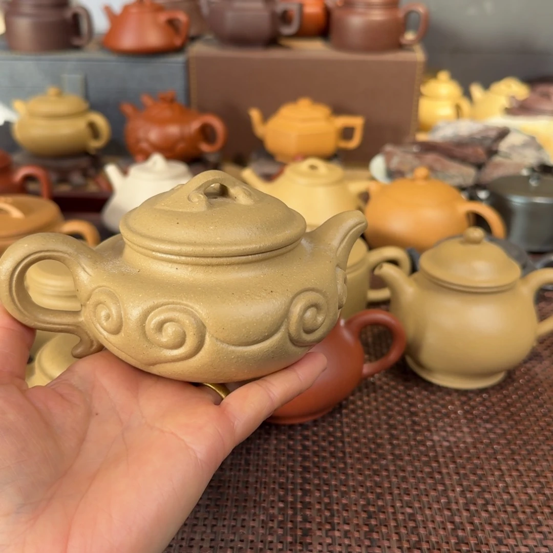 本山绿泥茶壶梨皮260毫升左右