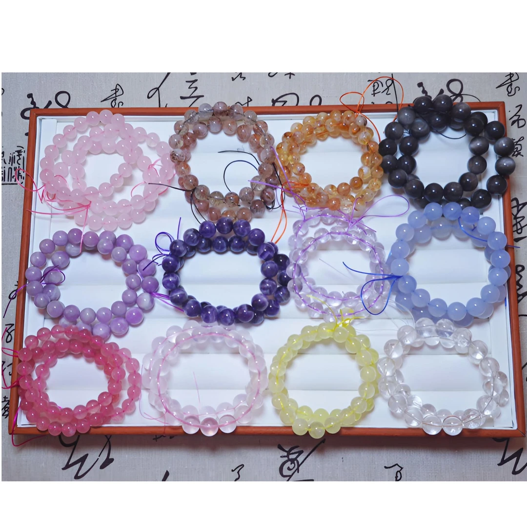 天然水晶气质百搭小众diy设计款手串