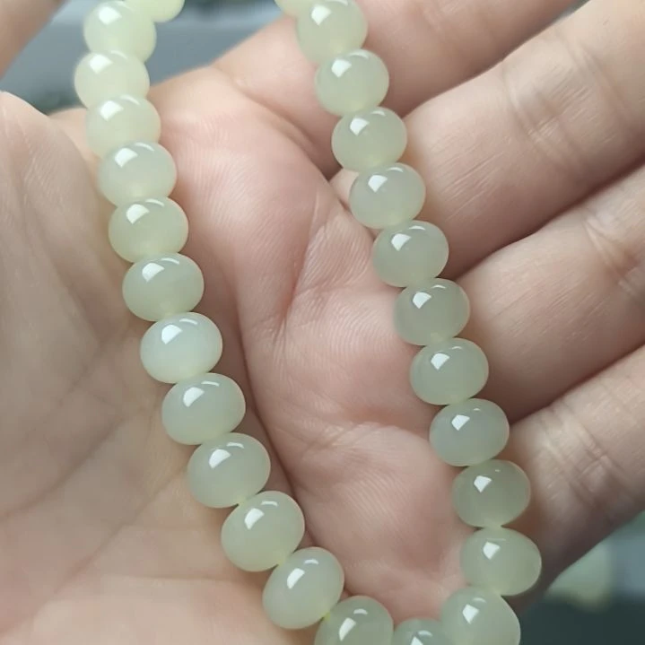 手链未镶嵌和田玉（糖玉）