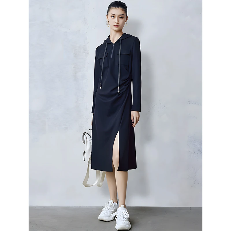 42267【M系列】减龄连帽连衣裙C2D1045080