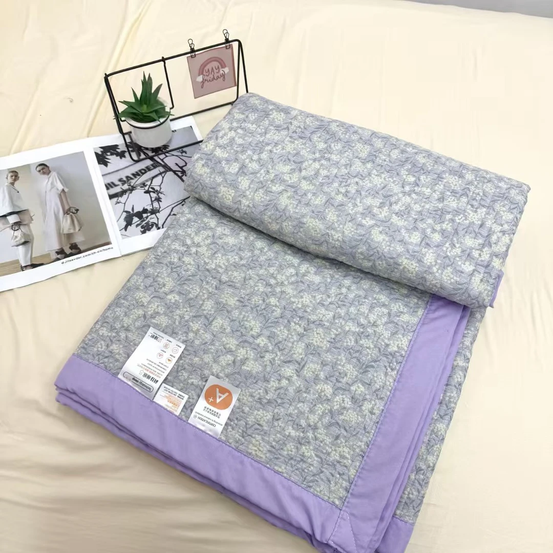 多功能床盖--海棠碎花200*230