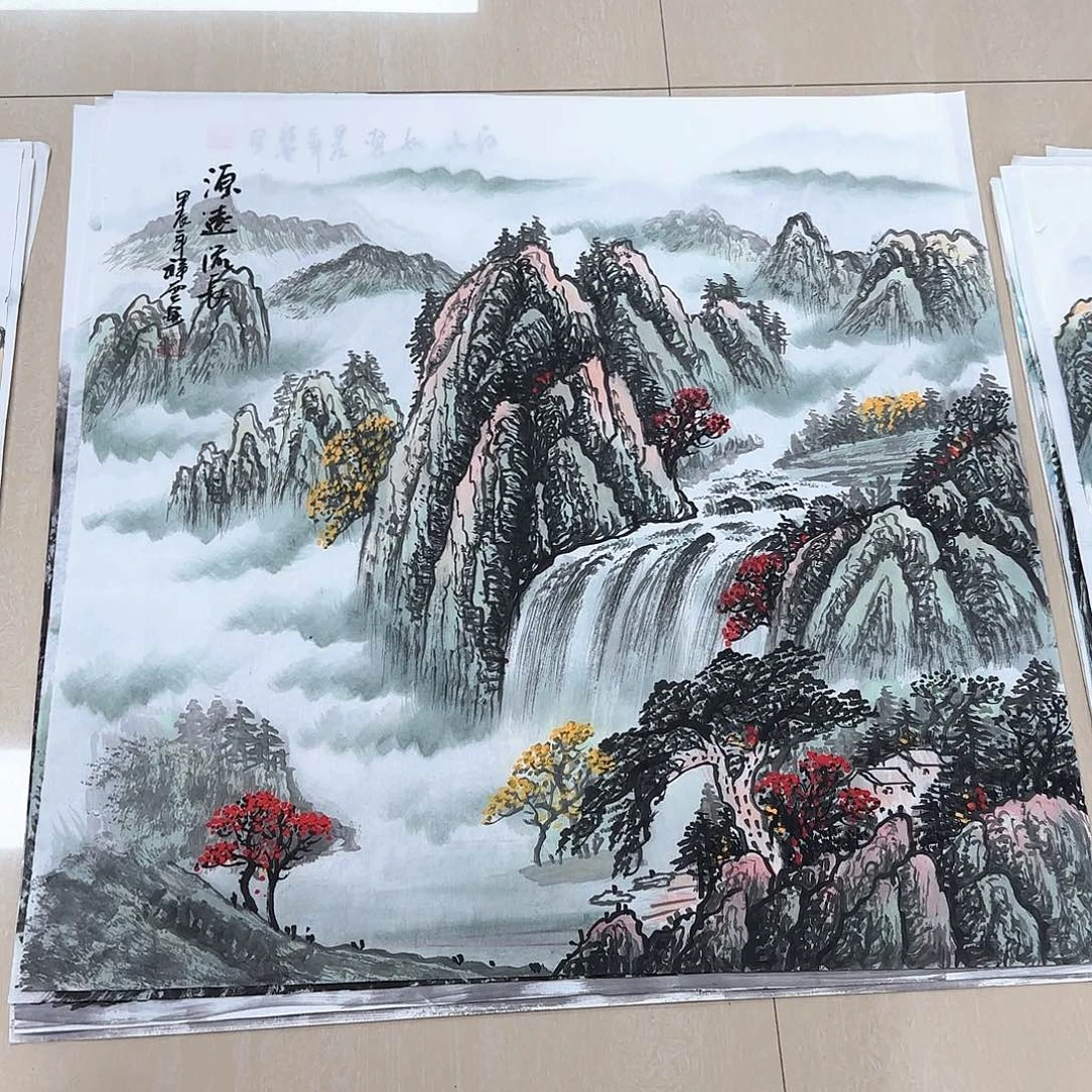 国画国画作品集一个