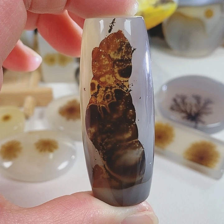 未镶嵌奇石玛瑙/玉髓海****形