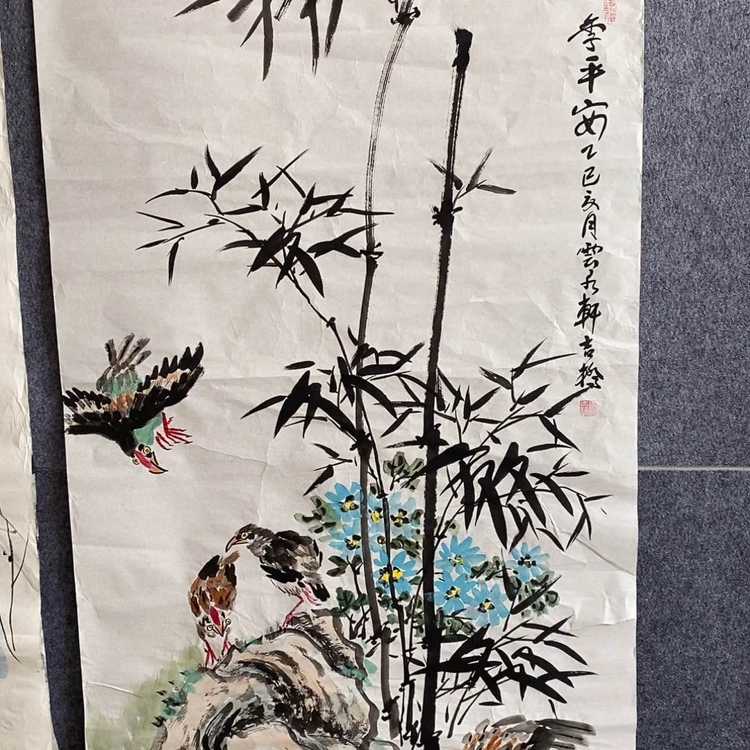 国画国画纯手写 手绘9