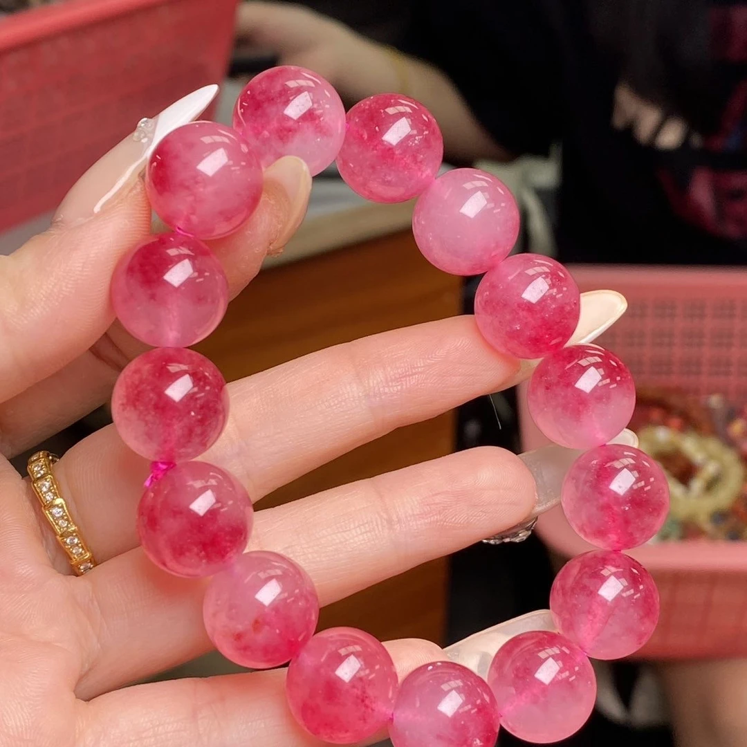 蔷薇樱花雨精美14mm手串-145