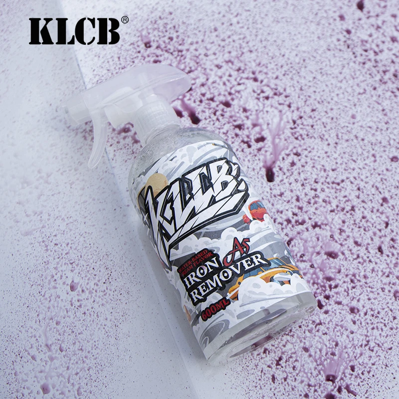 KLCB苛力A5铁粉去除剂刹车粉轮毂防锈漆面黄黑点除铁锈清洁清洗剂