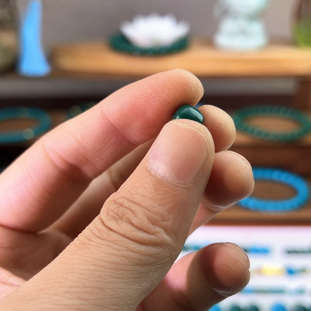 易***昡石英石非金属3颗8的老型绿色