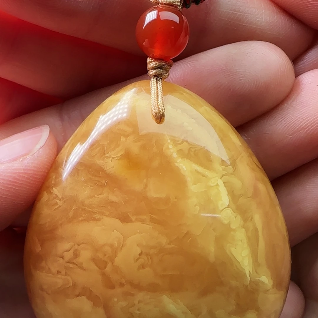 【闪购商品】琥珀颈饰未镶嵌吊坠