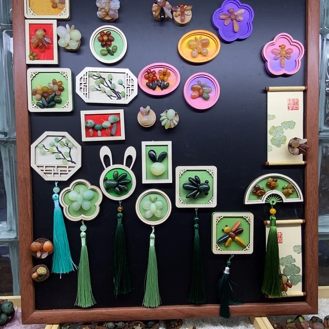 木石院子的莲蓬摆件1