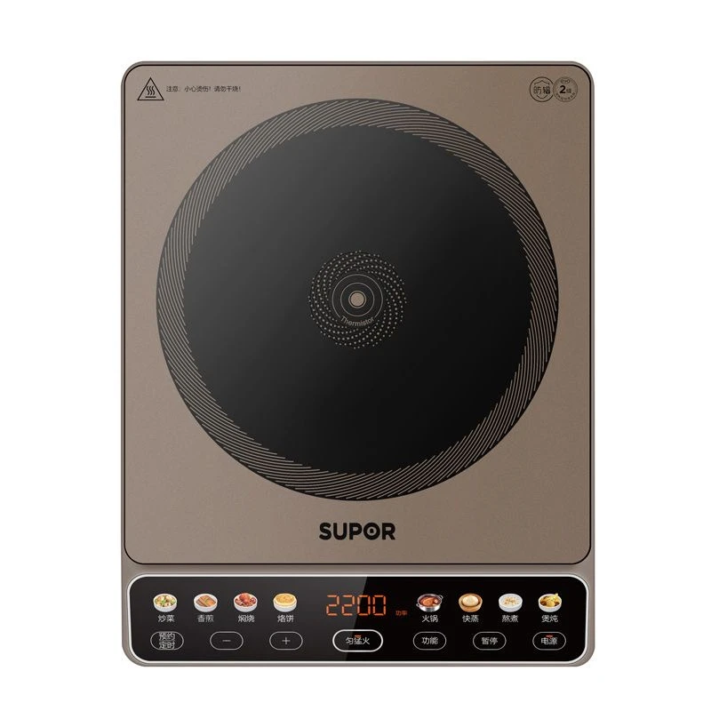 苏泊尔（SUPOR）斜面彩屏大板电磁炉匀热不易糊193mm大线圈C22-IA03