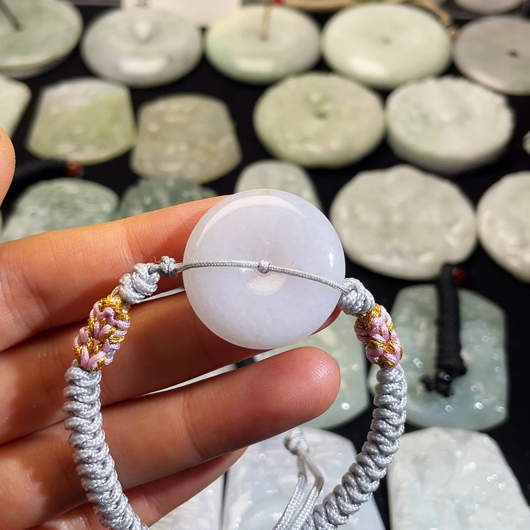 翡翠未镶嵌颈饰扣子