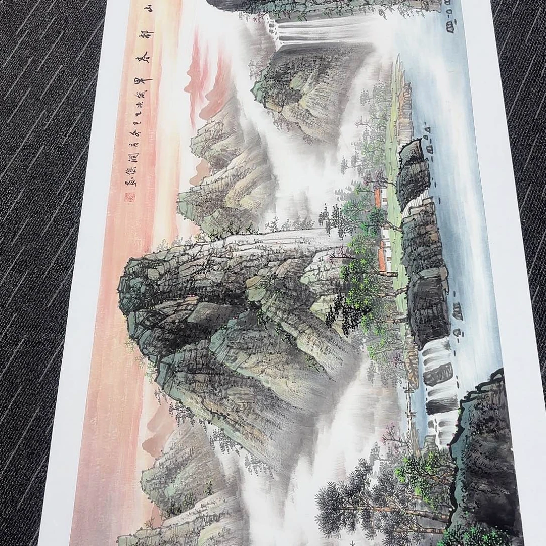 国画国画作品纯手绘