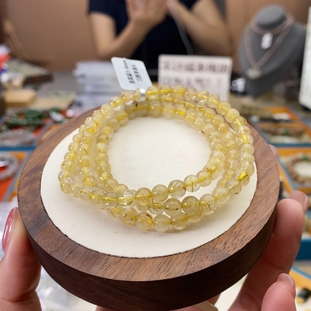 未镶嵌手串发晶A18