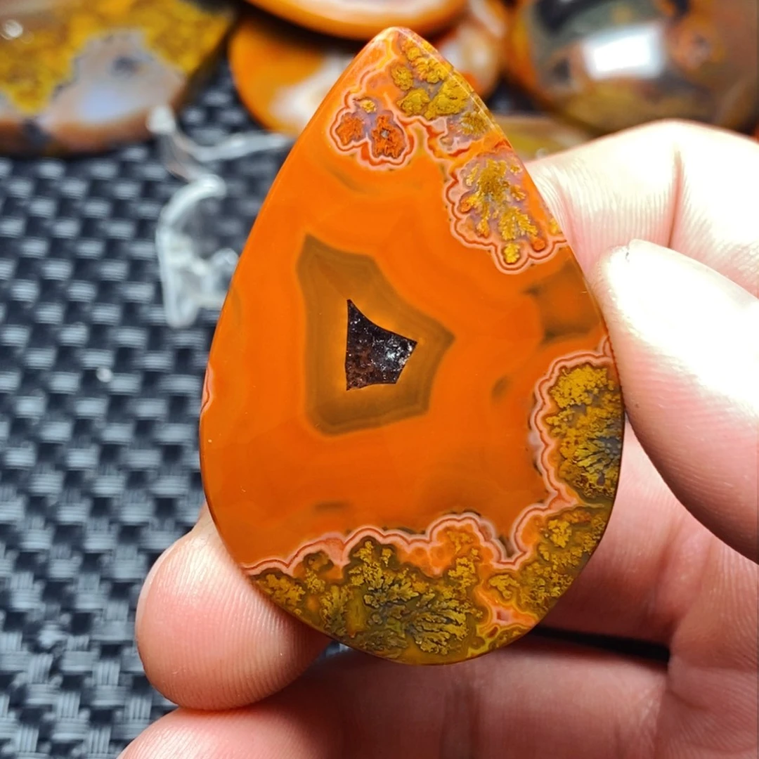 玛瑙/玉髓吊坠(不含链)未镶嵌灵**蜜