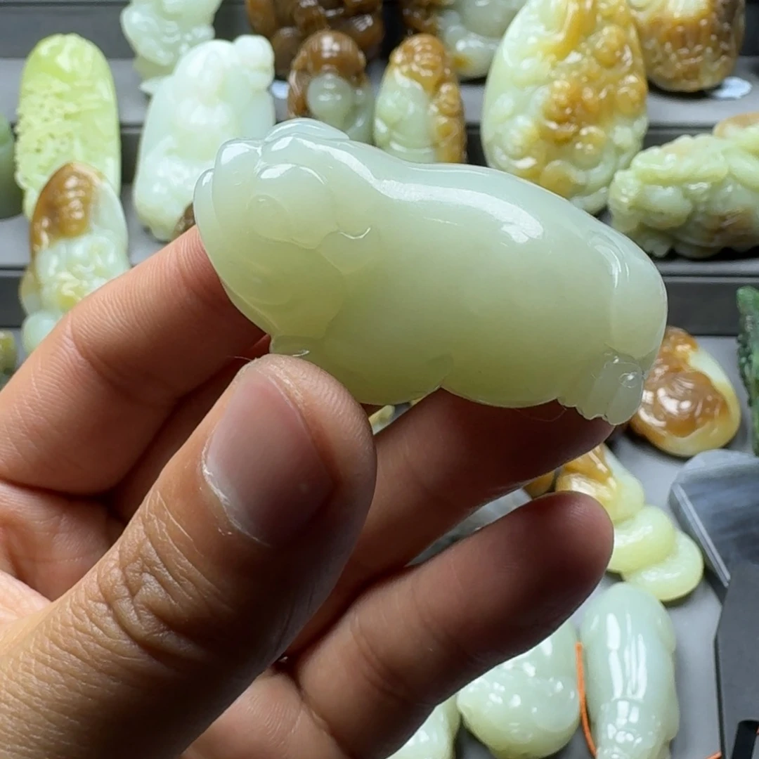 和田玉把件未镶嵌