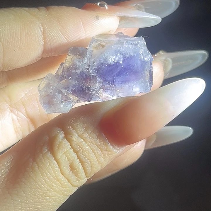 石材纳米比亚紫萤石