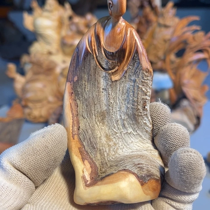 柏木（崖柏）根雕工艺摆件