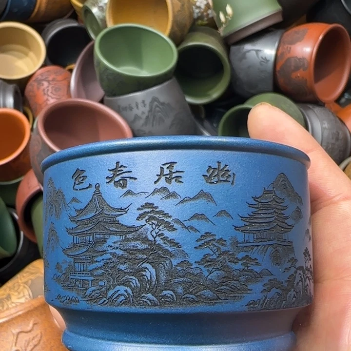 茶杯紫砂 全手工制作工艺