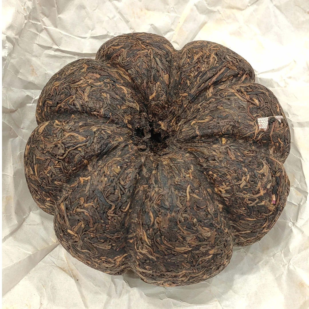 大益大益茶801大团茶金瓜普洱生茶 品鉴装