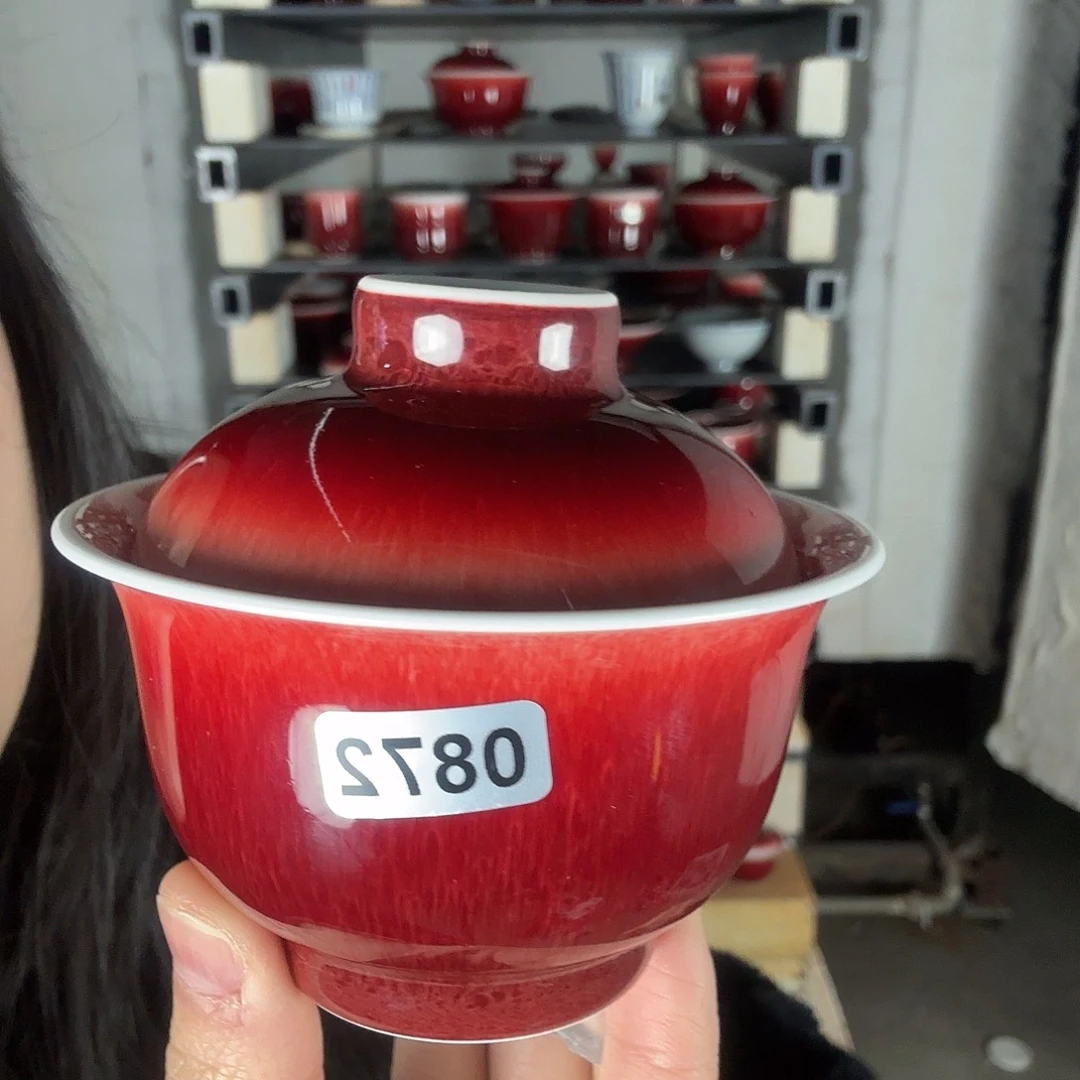 瓷片景德镇郎红陶瓷