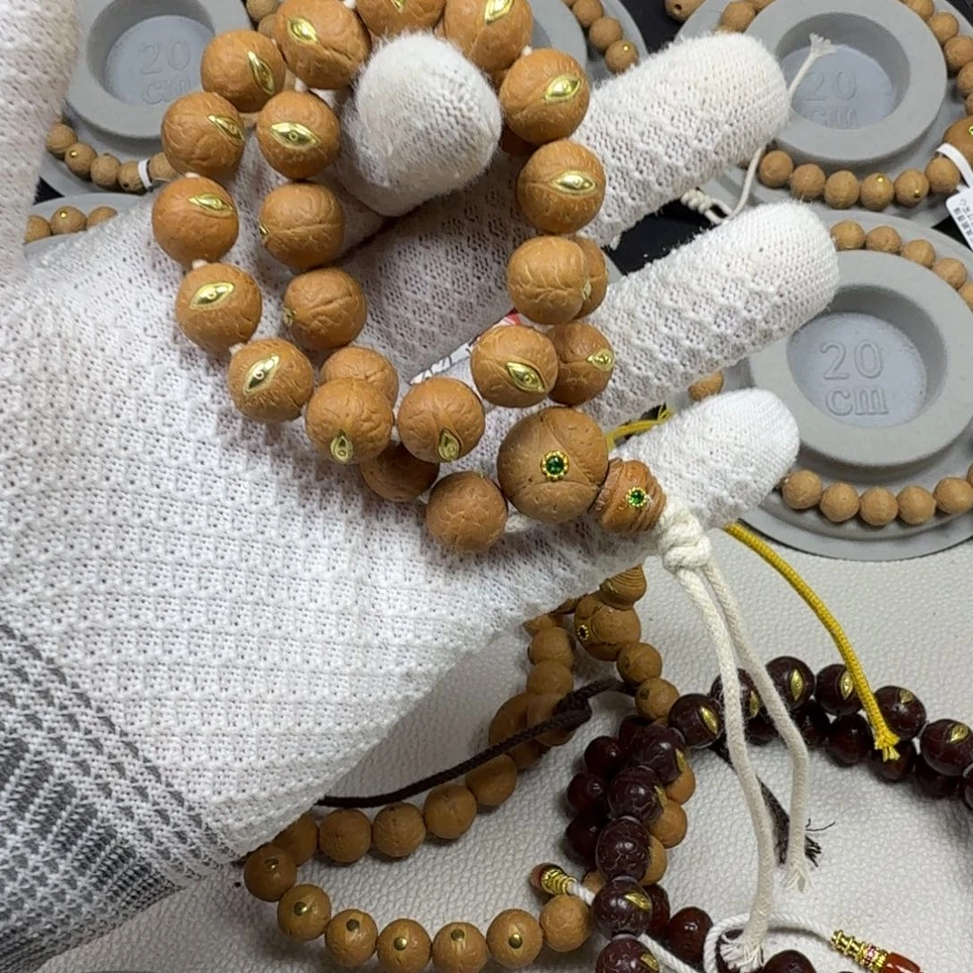 吊坠凤眼菩提12mm凤眼手持法罗眼铜眼