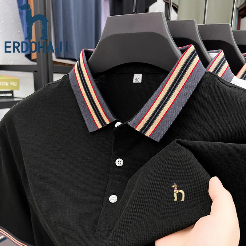 奥特莱斯撤柜丨专柜正品短袖t恤男士夏季新款时尚休闲翻领Polo衫