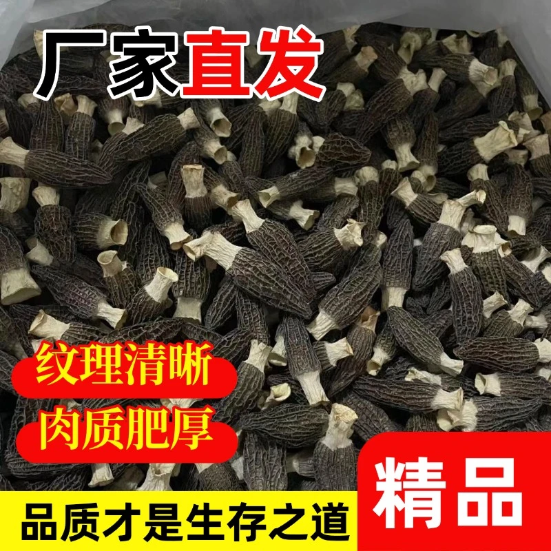 秒杀福利25年羊肚菌干货菌香浓郁当季新货肉质鲜美