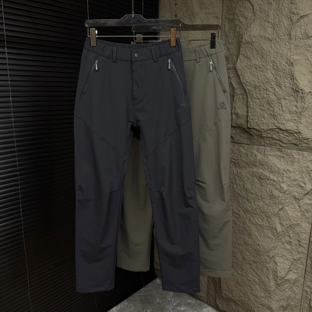 6803秋季户外软壳裤运动登山直筒裤