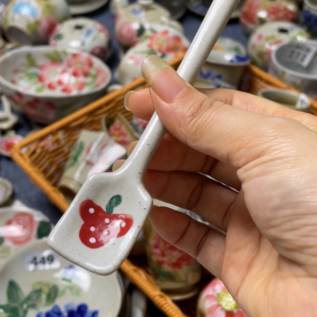 咖啡勺景德镇高温陶瓷8888