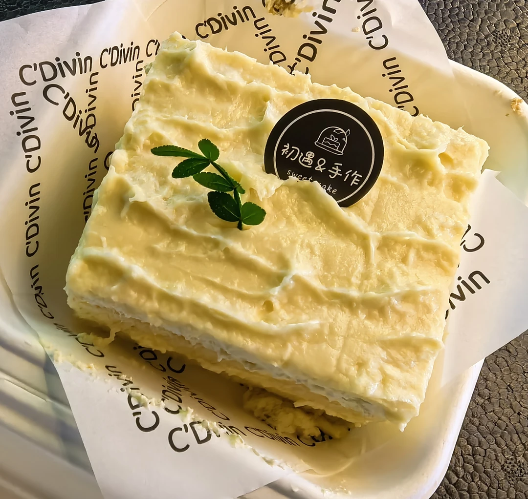 榴莲味提拉米苏【商品以实物为准】