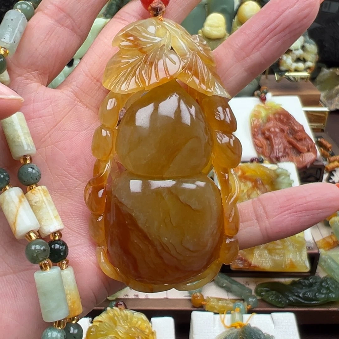 用***8岫玉未镶嵌挂件挂件