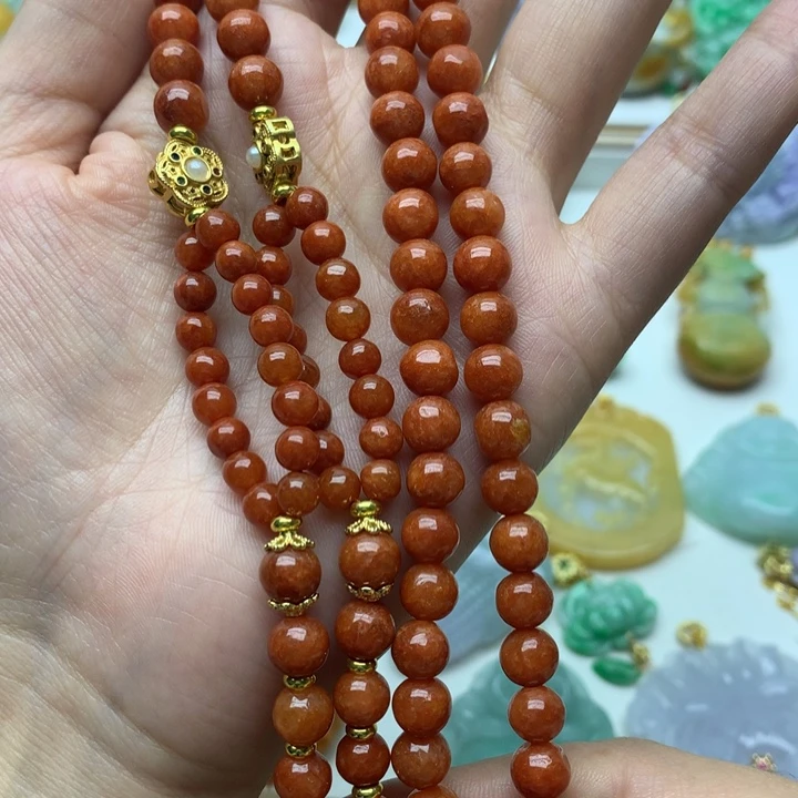 颈饰未镶嵌翡翠J*?翡翠