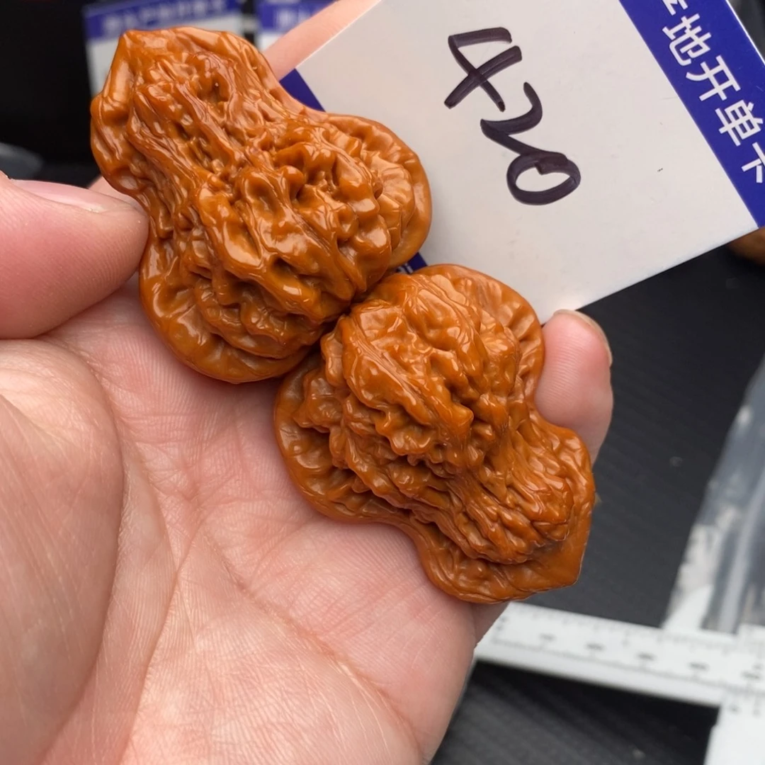 把件桃核葫芦monom