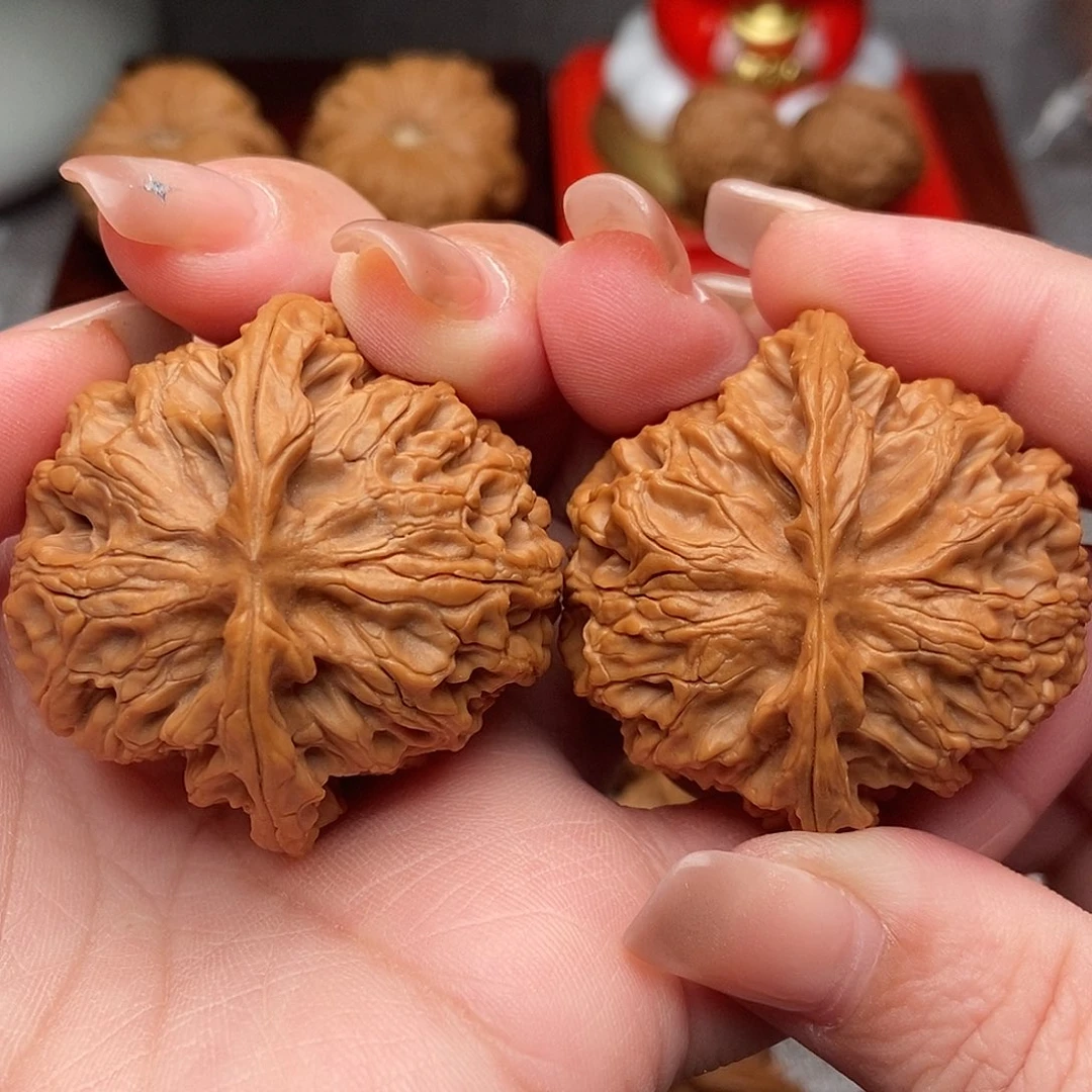 把件文玩核桃43全品毕业肉球苹果园